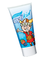 Optikid Fluoride toothpaste – Strawberry & Blueberry flavour